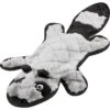 Frisco Raccoon Stuffing-Free Flat Plush Squeaky Dog Toy