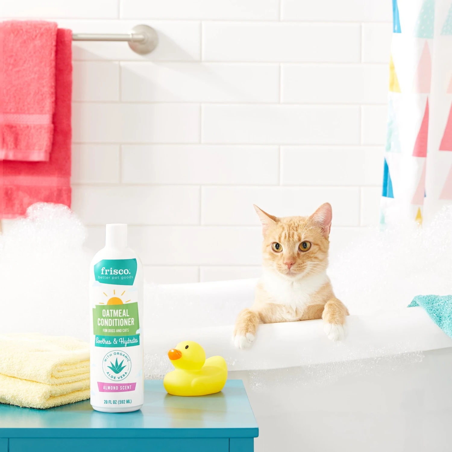 Frisco Oatmeal Conditioner With Aloe For Dogs & Cats, Almond Scent - Image 4