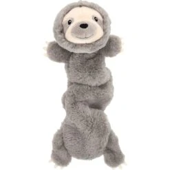 Frisco Sloth Bungee Plush Squeaky Dog Toy