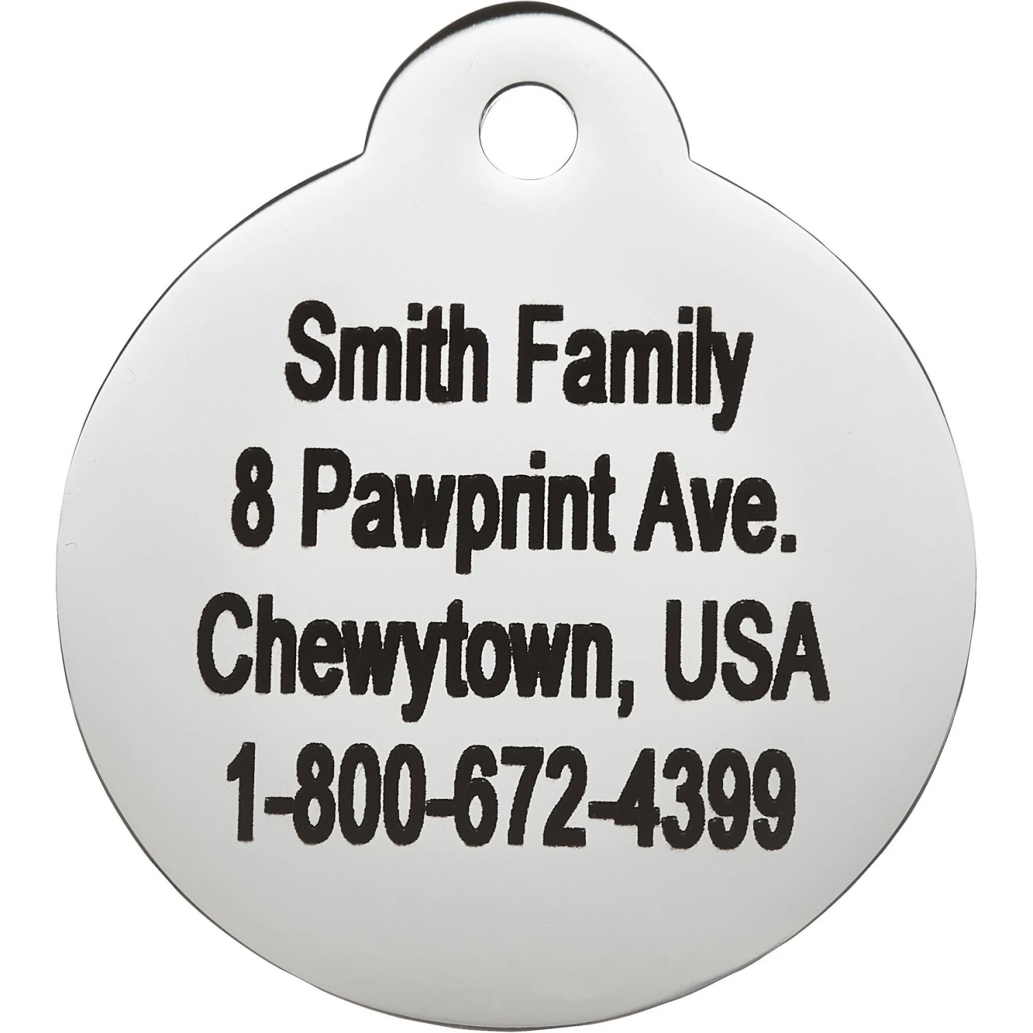 Frisco Personalized Dog & Cat Tag, Round - Image 4