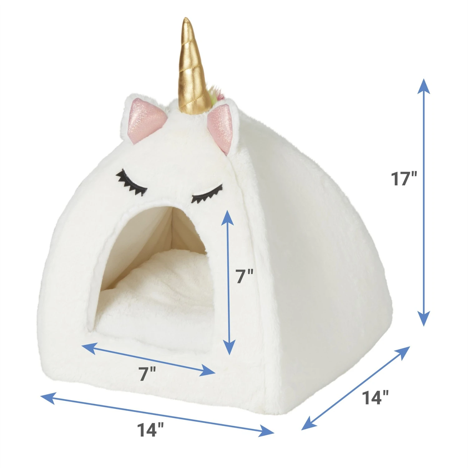 Frisco Novelty Unicorn Covered Cat & Dog Bed - Image 4