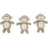 Frisco Monkeys In Tree Hide & Seek Puzzle Plush Squeaky Dog Toy Refills
