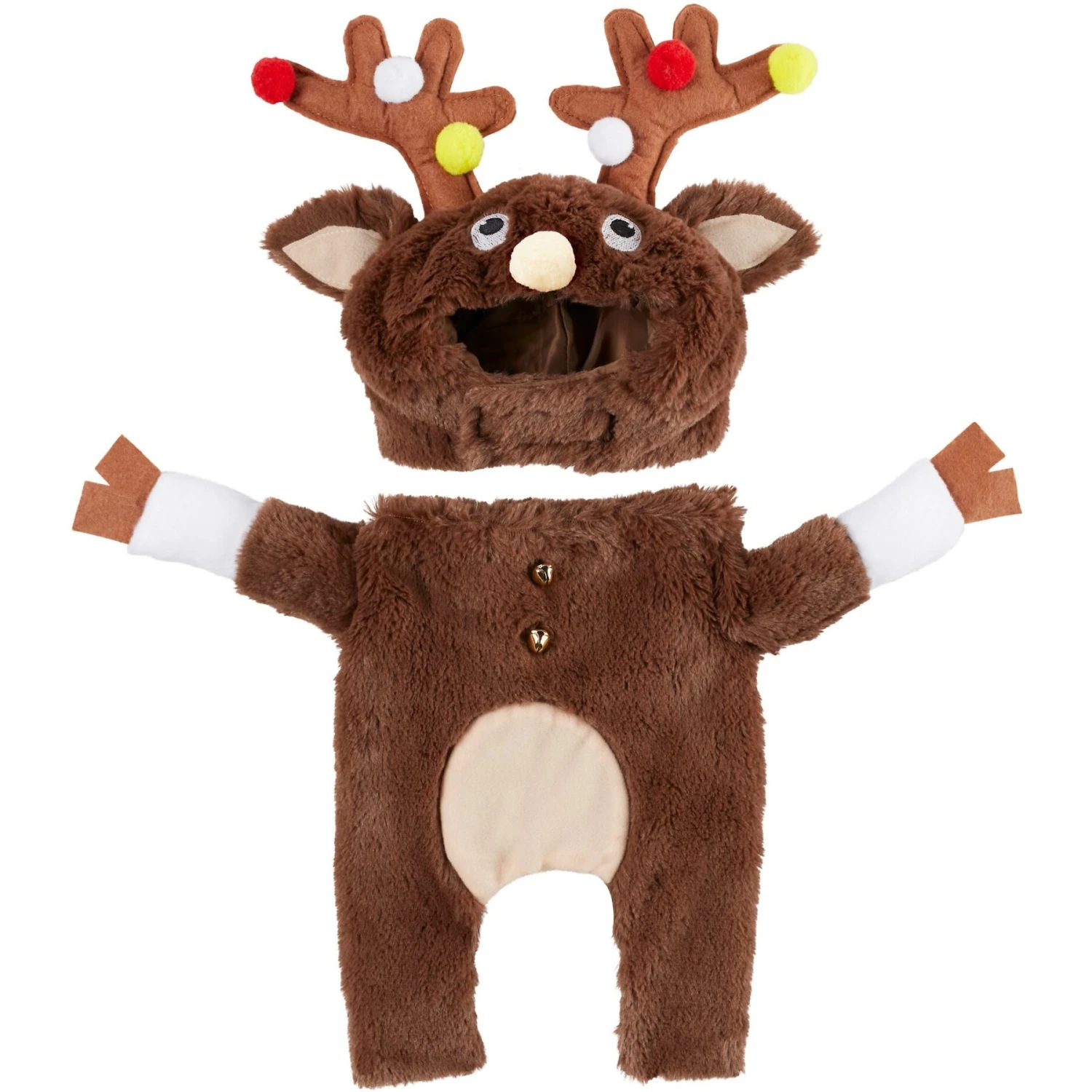 Frisco Front Walking Reindeer Dog & Cat Costume, 1 Count - Image 6