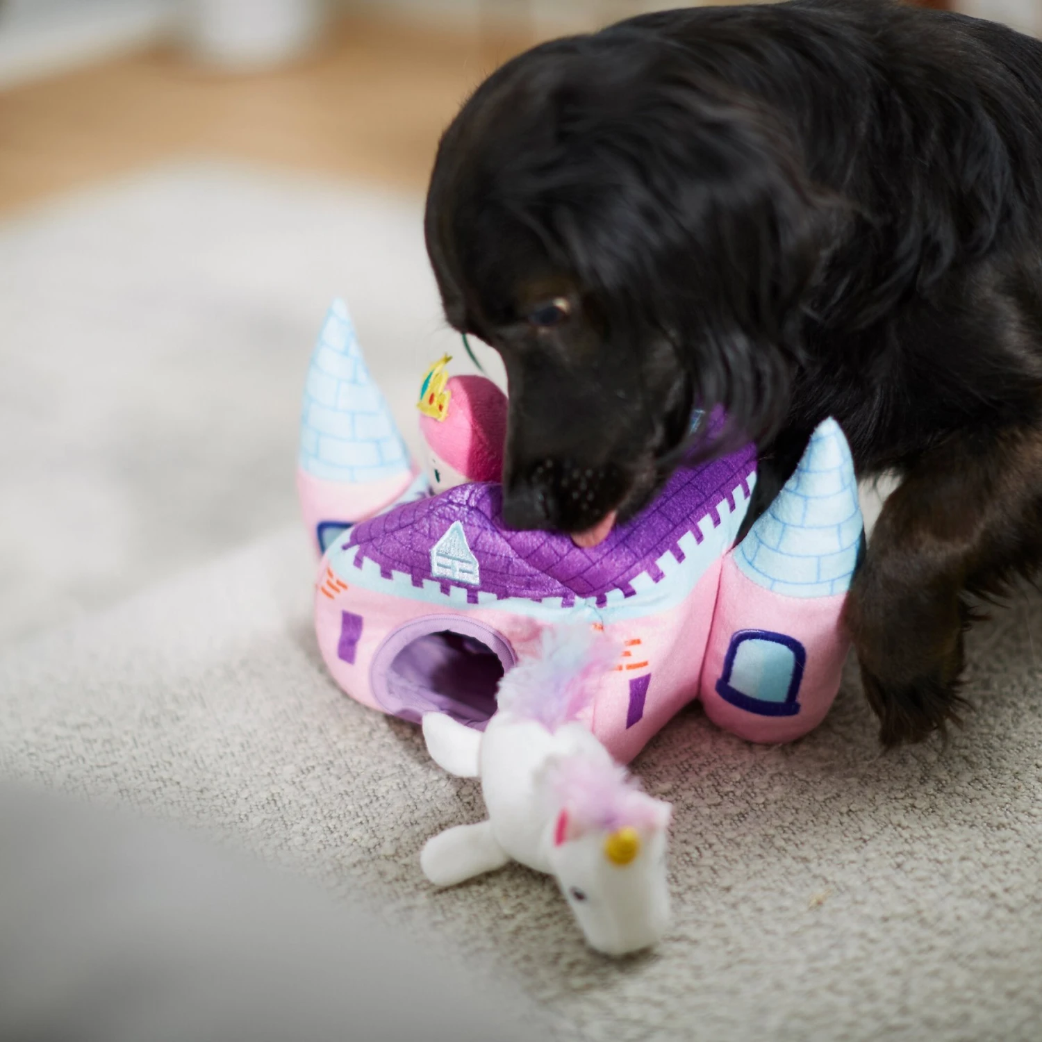 Frisco Magical Castle Hide & Seek Puzzle Dog Toy - Image 4