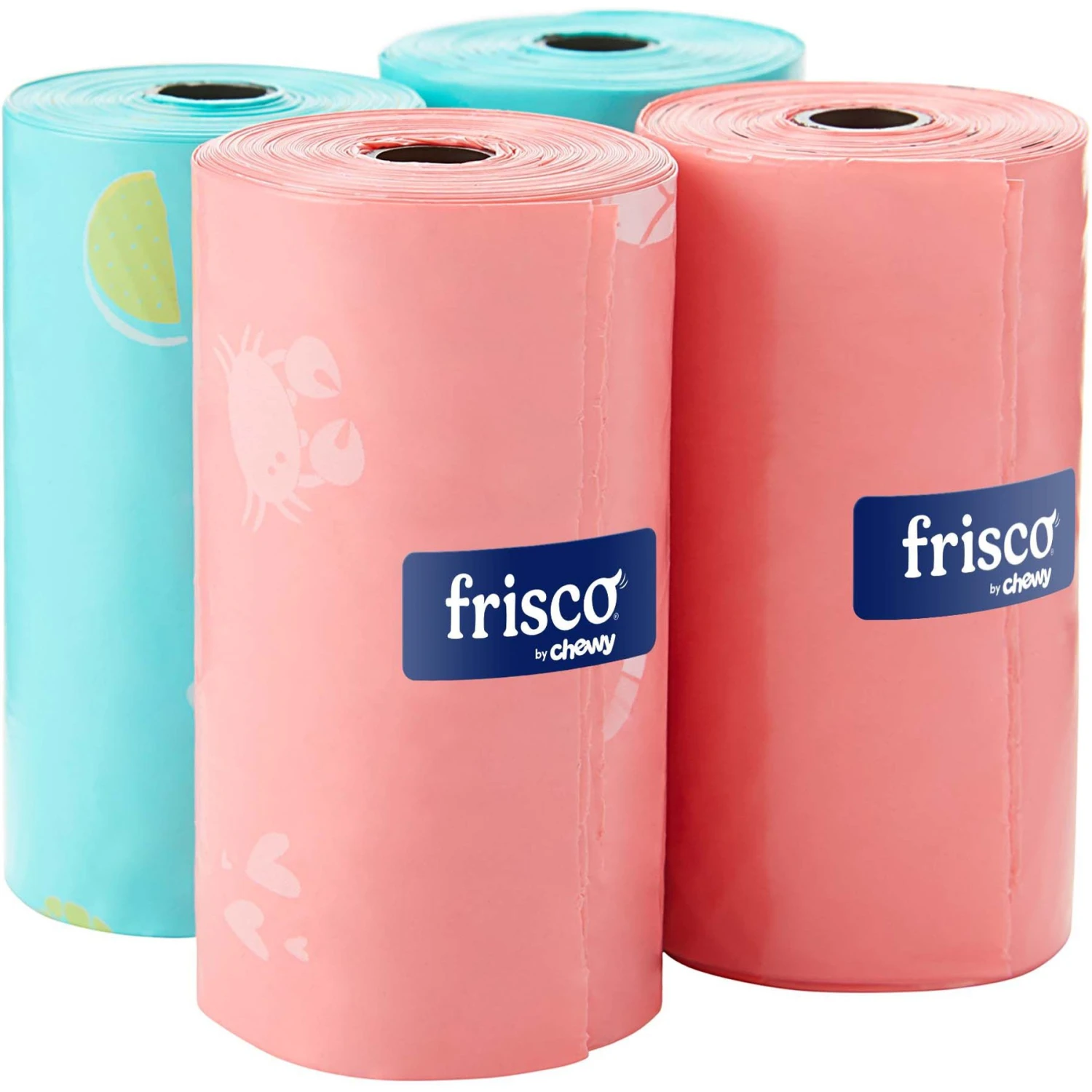 Frisco Beach Print Dog Poop Bags, 120 Count