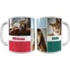 Frisco Colored Dots Personalized Coffee Mug