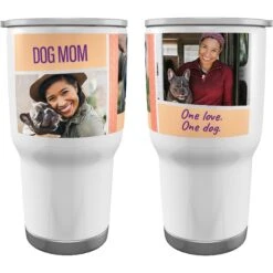 Frisco Double Walled "Dog Mom" Personalized Tumbler, 30-oz Cup
