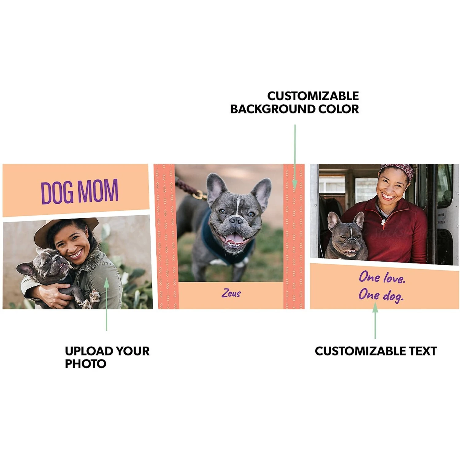 Frisco Double Walled "Dog Mom" Personalized Tumbler, 30-oz Cup - Image 2