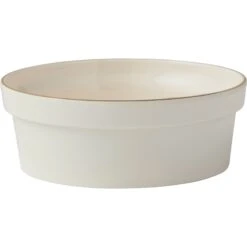 Frisco Gold Trim Melamine Dog & Cat Bowl