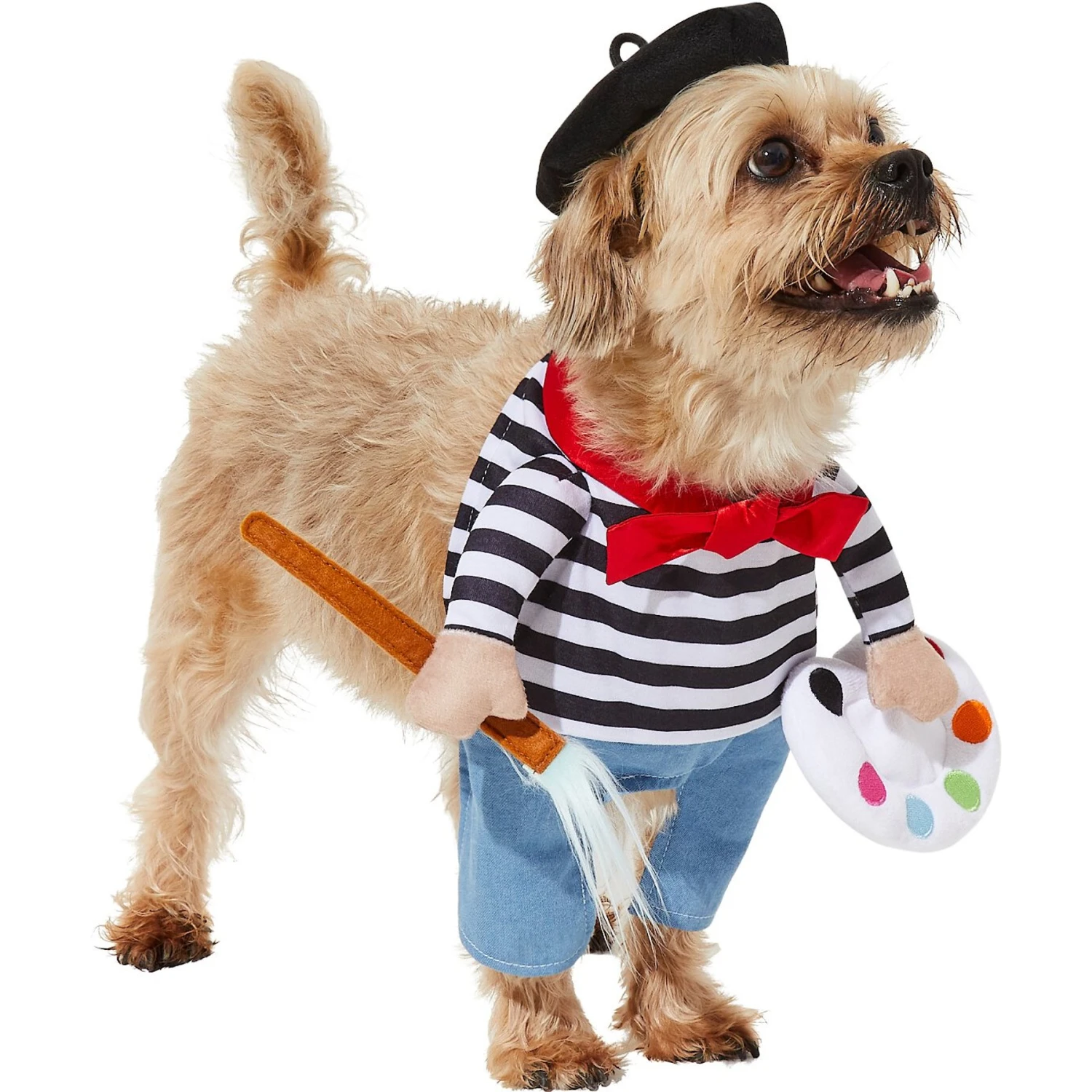 Frisco Front Walking French Artist Dog & Cat Costume - Image 4