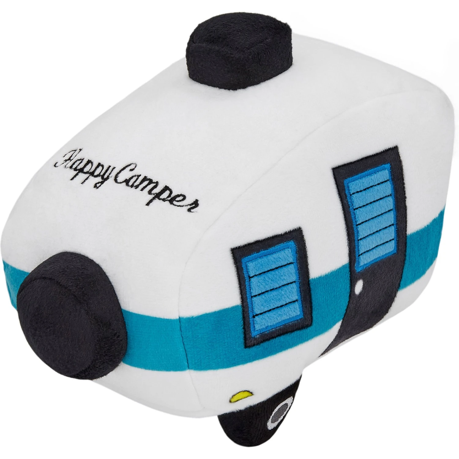 Frisco Road Trip Happy Camper Plush Squeaky Dog Toy