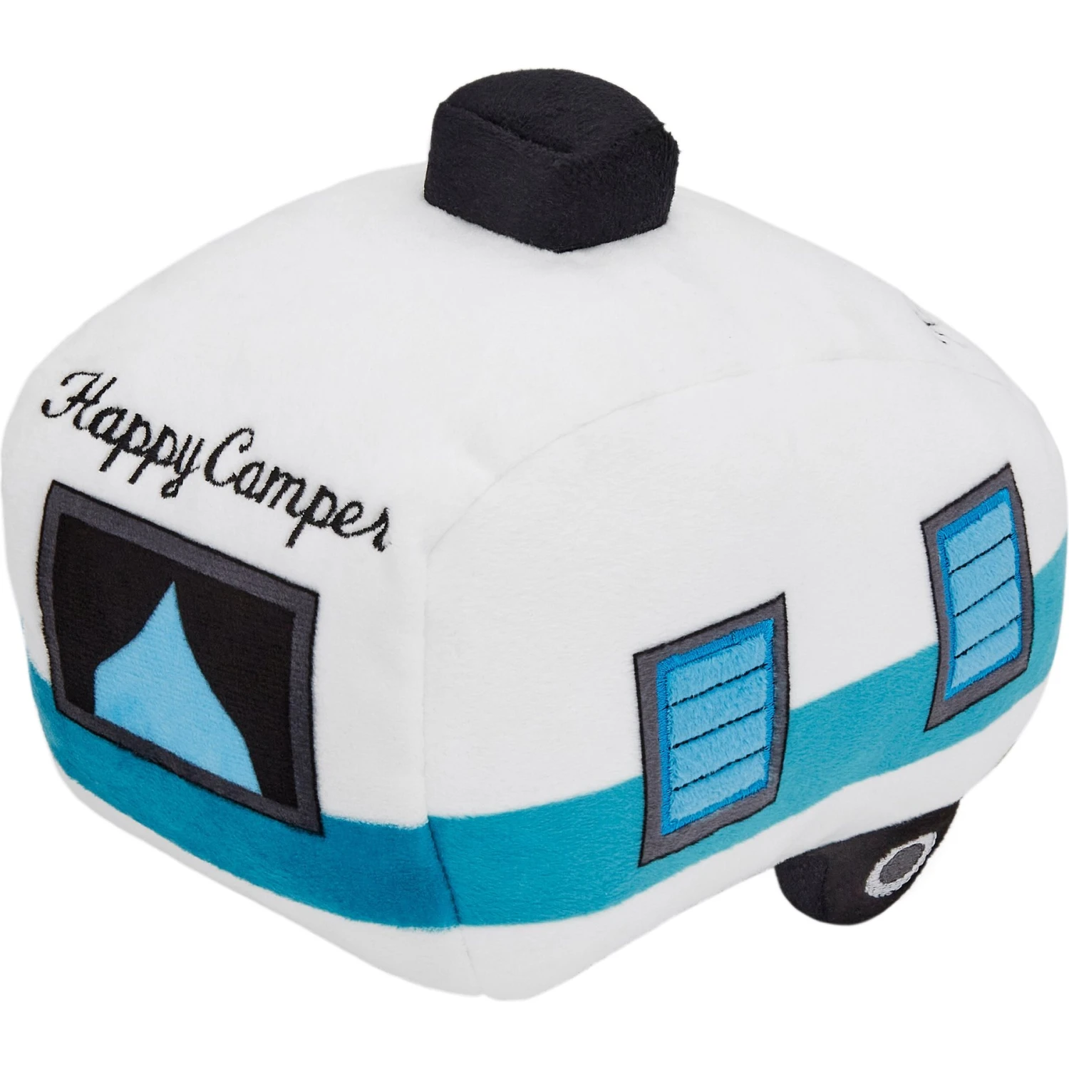 Frisco Road Trip Happy Camper Plush Squeaky Dog Toy - Image 3