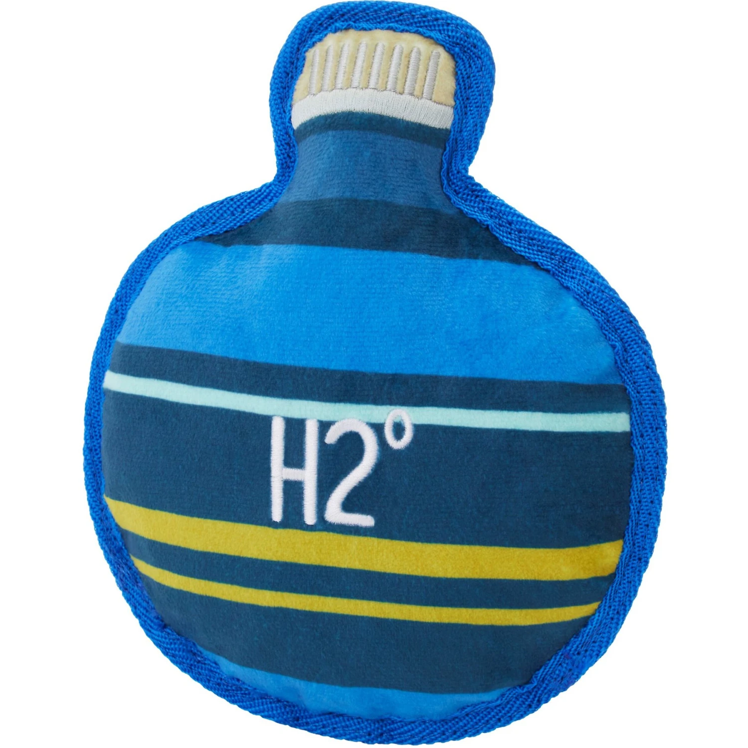 Frisco Camping Canteen Plush With Rope Squeaky Dog Toy