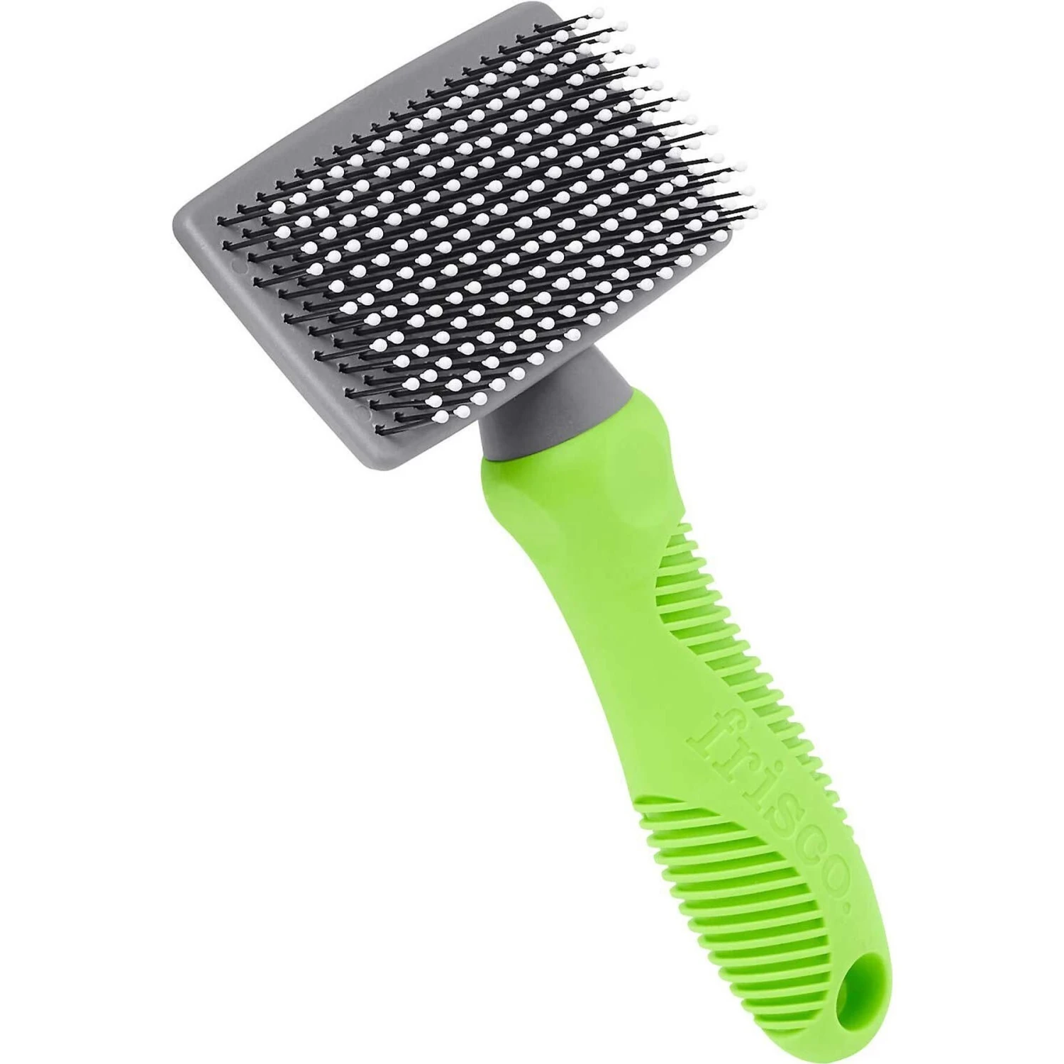 Frisco Soft Slicker Dog Brush, One Size & Frisco Deshedding Dog & Cat Brush - Image 2