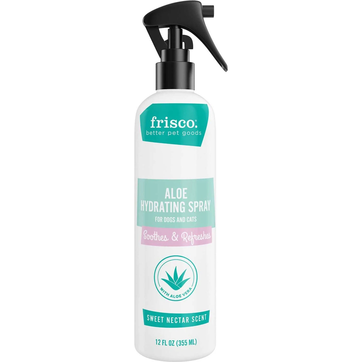 Frisco Aloe Hydrating Dog & Cat Spray, Sweet Nectar Scent & Frisco Oatmeal Dog & Cat Shampoo, Almond Scent - Image 2