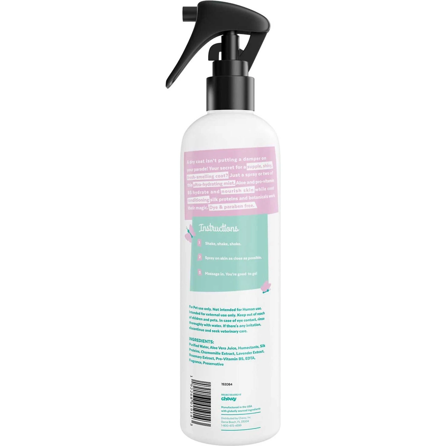 Frisco Aloe Hydrating Dog & Cat Spray, Sweet Nectar Scent & Frisco Oatmeal Dog & Cat Shampoo, Almond Scent - Image 3