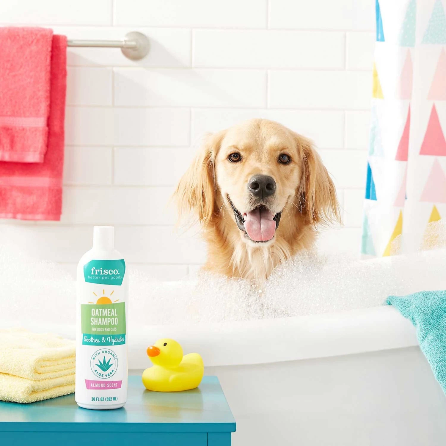 Frisco Aloe Hydrating Dog & Cat Spray, Sweet Nectar Scent & Frisco Oatmeal Dog & Cat Shampoo, Almond Scent - Image 8