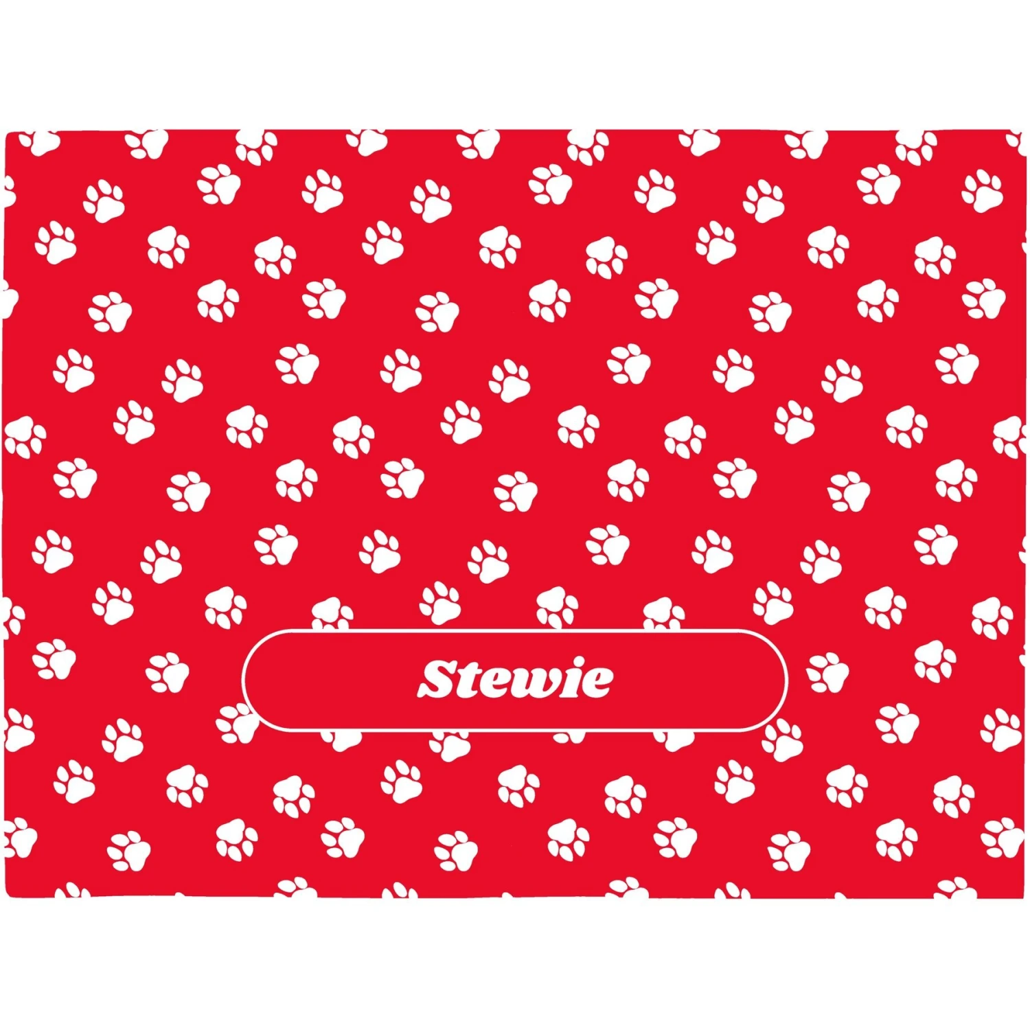 Frisco Personalized Paws Soft Fleece Cat & Dog Blanket, 30" X 40"