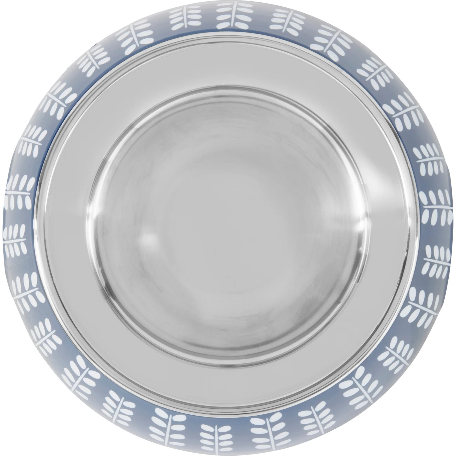 Frisco Leaf Design Stainless Steel Dog & Cat Bowl - Image 5