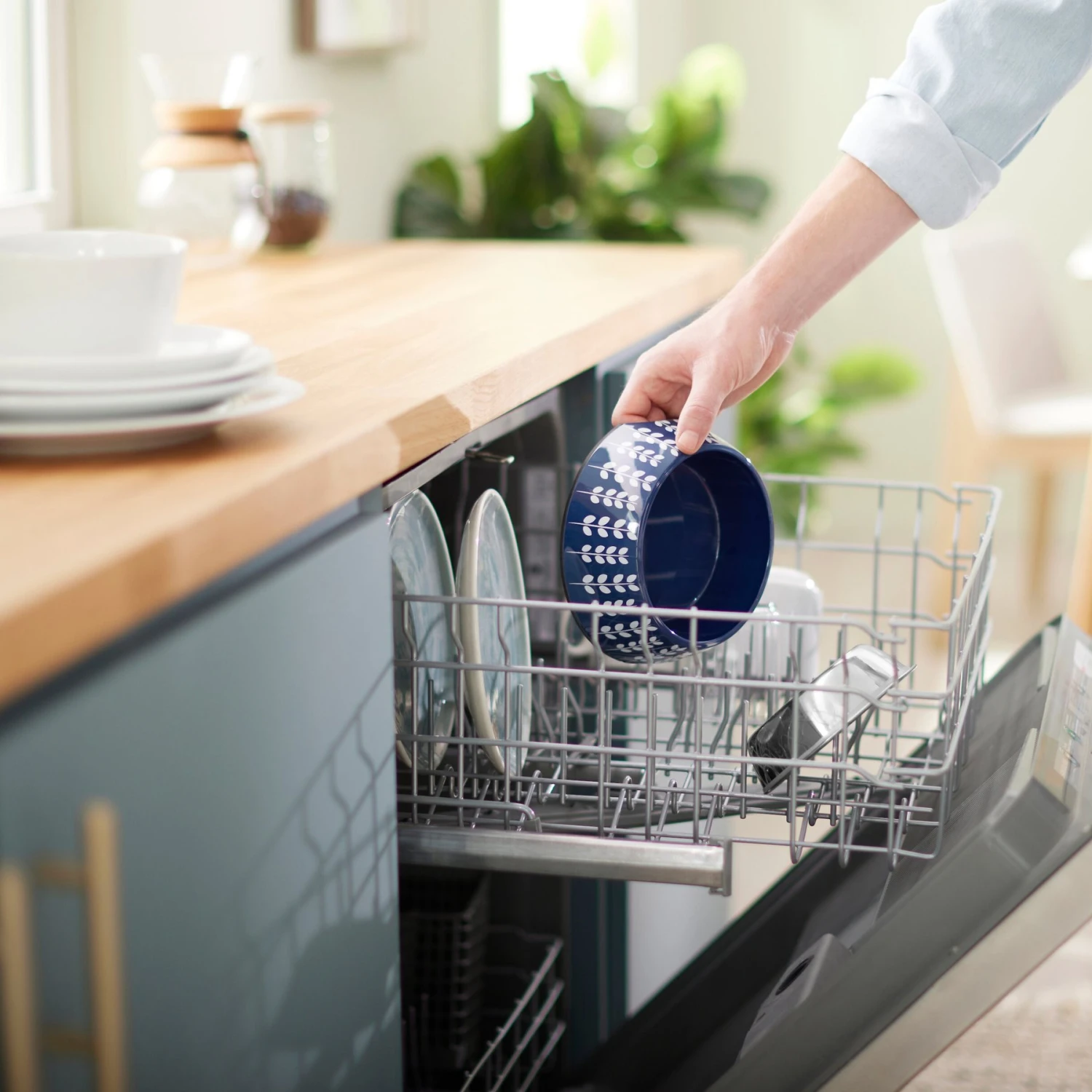 Frisco Leaf Design Stainless Steel Dog & Cat Bowl - Image 8