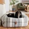 Frisco Farmhouse Deep Cuffed Cuddler Dog Bed