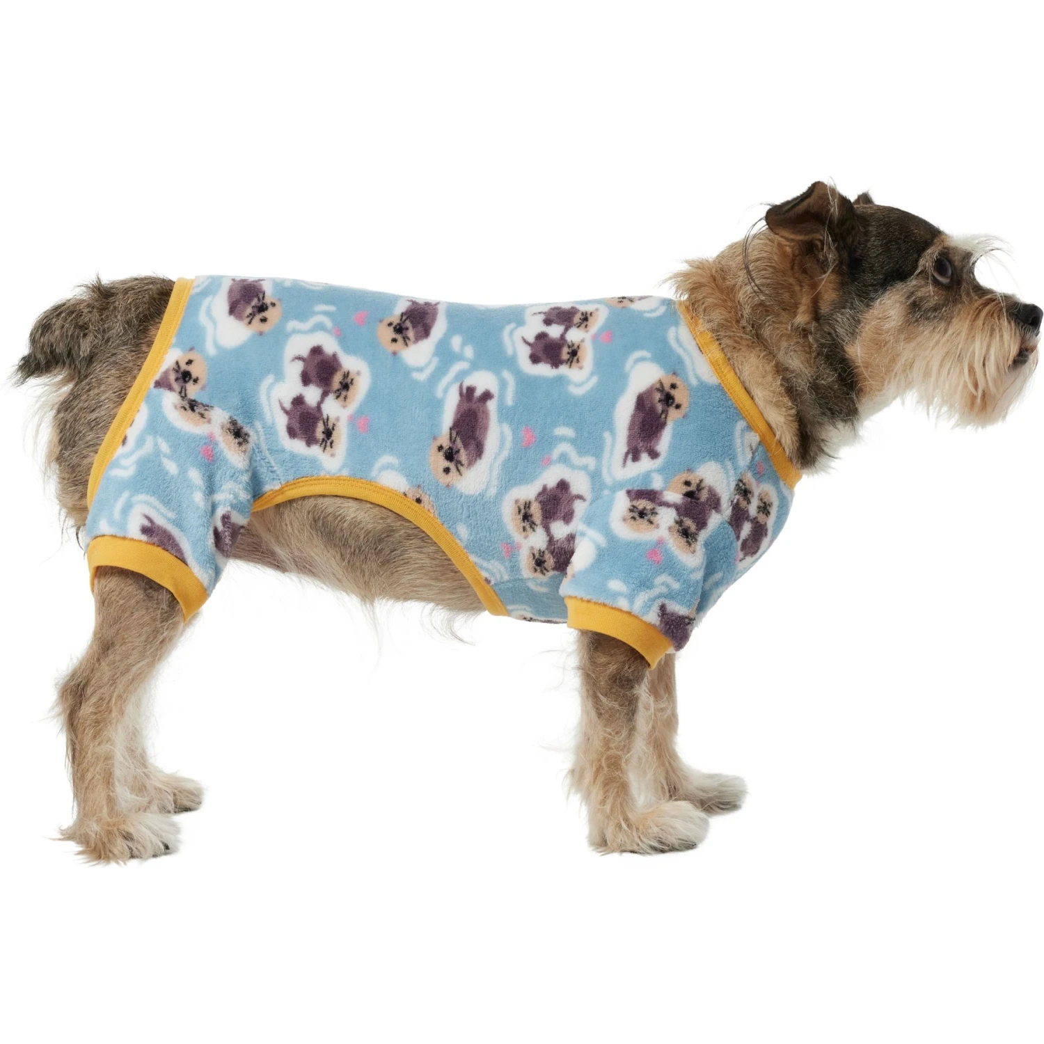 Frisco Love Otters Dog & Cat Fleece Pajamas - Image 3
