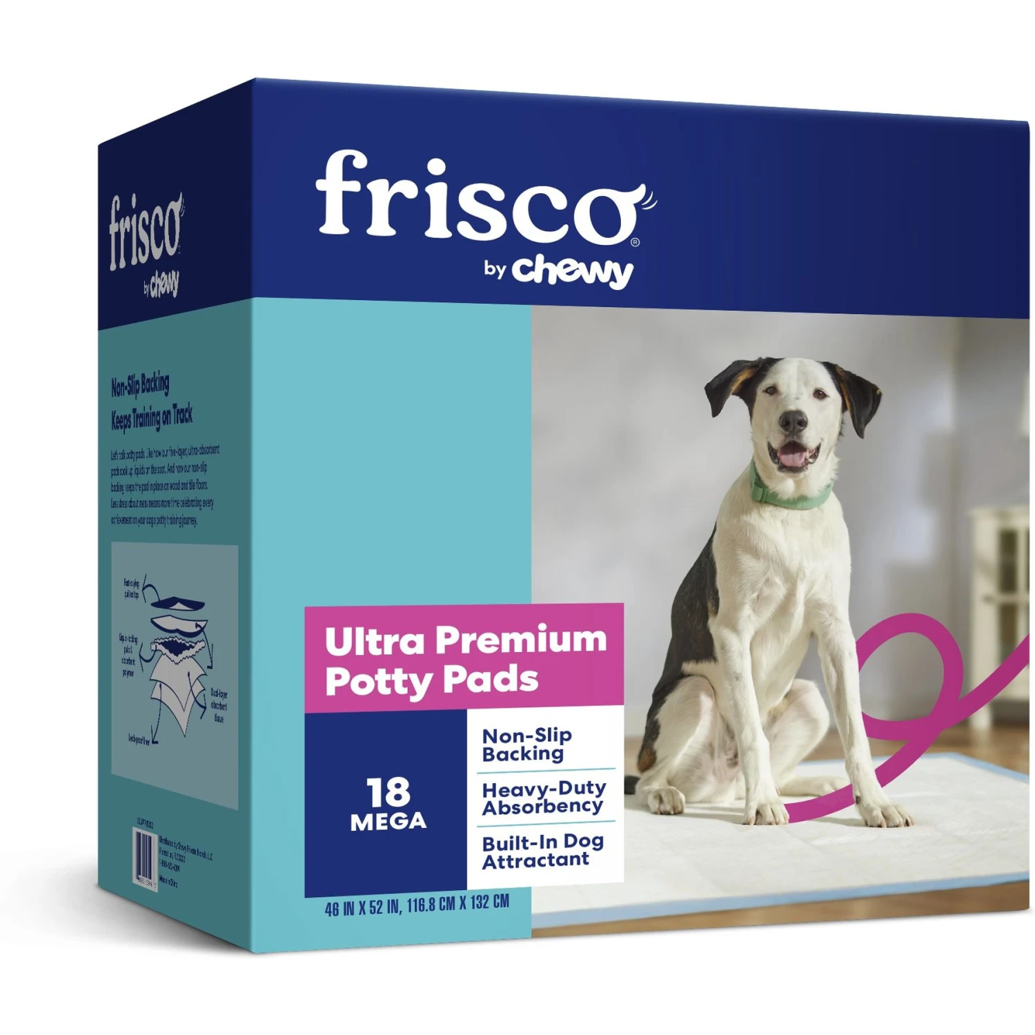 Frisco Mega Non-Skid Ultra Premium Dog Training & Potty Pads
