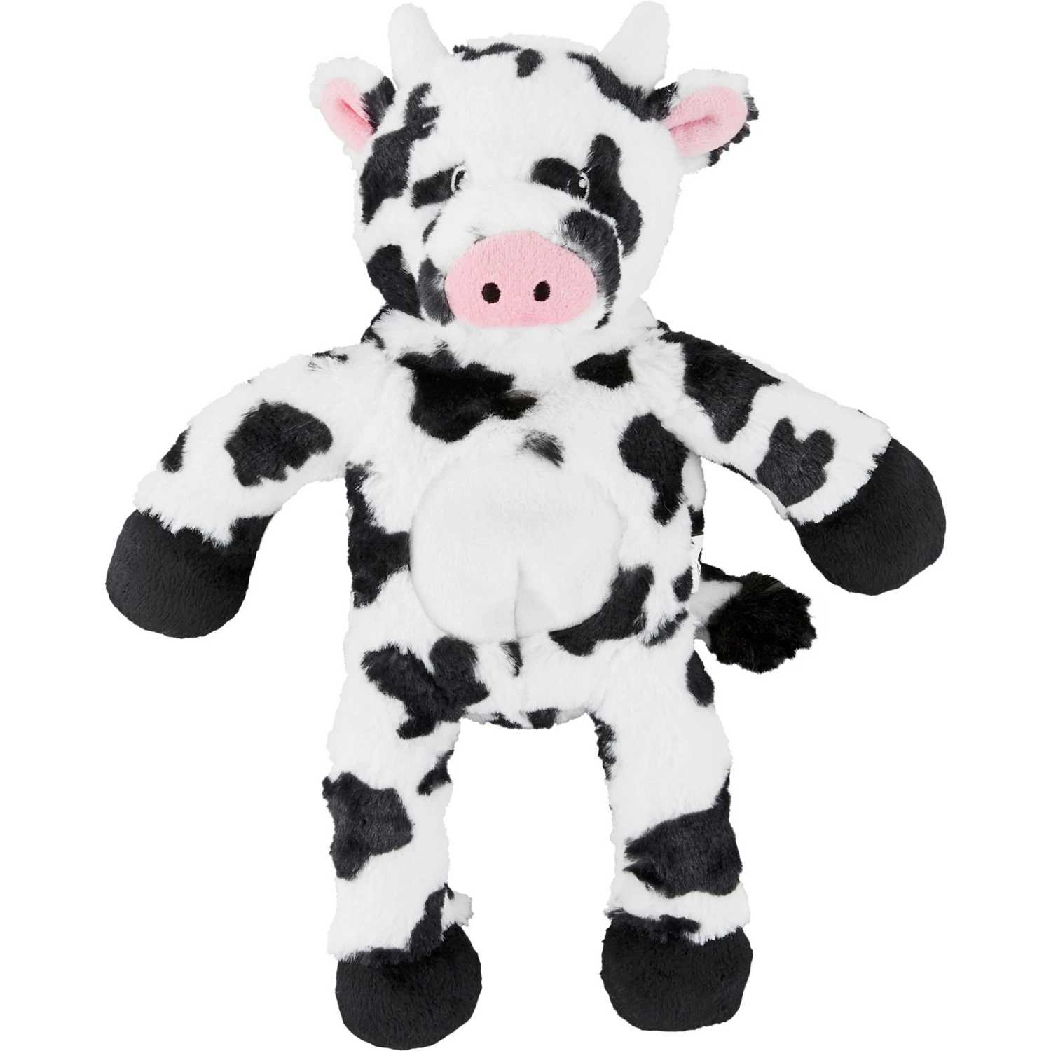Frisco Monkey Plush With Rope Squeaky Dog Toy & Frisco Cow Plush With Inside Rope Squeaky Dog Toy - Image 6